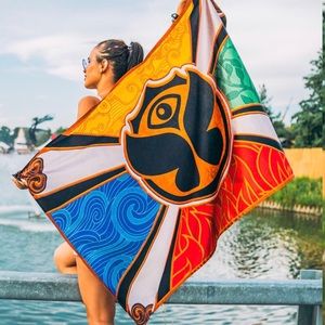 Tomorrowland flag official rave festival flag